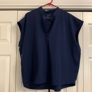 Figs Rafaela scrub top - navy, XL